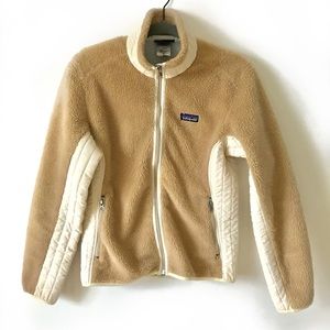 Patagonia Synchilla Teddy Cream & White Jacket
